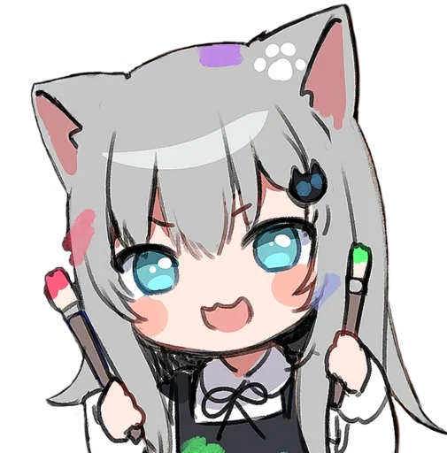 甘城猫猫开心表情