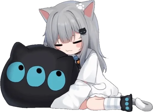 甘城猫猫休息表情