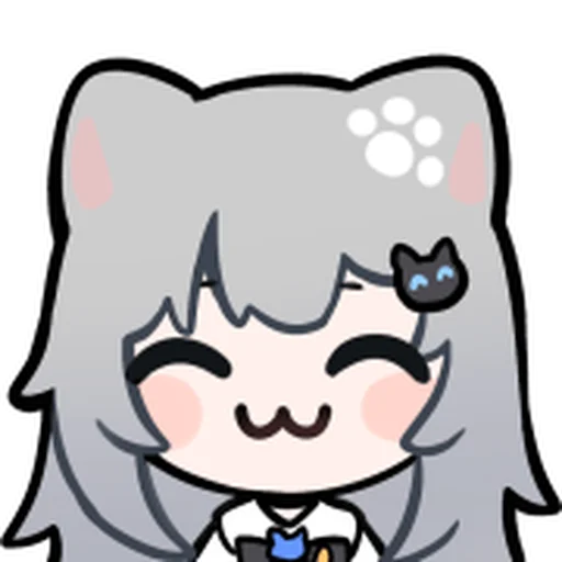 甘城猫猫微笑表情